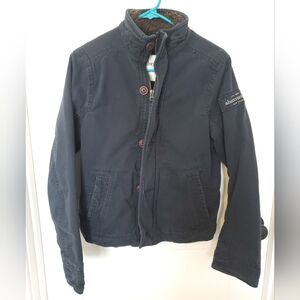 Abercrombie & Fitch Vintage Boys' Navy Jacket. Size XL.